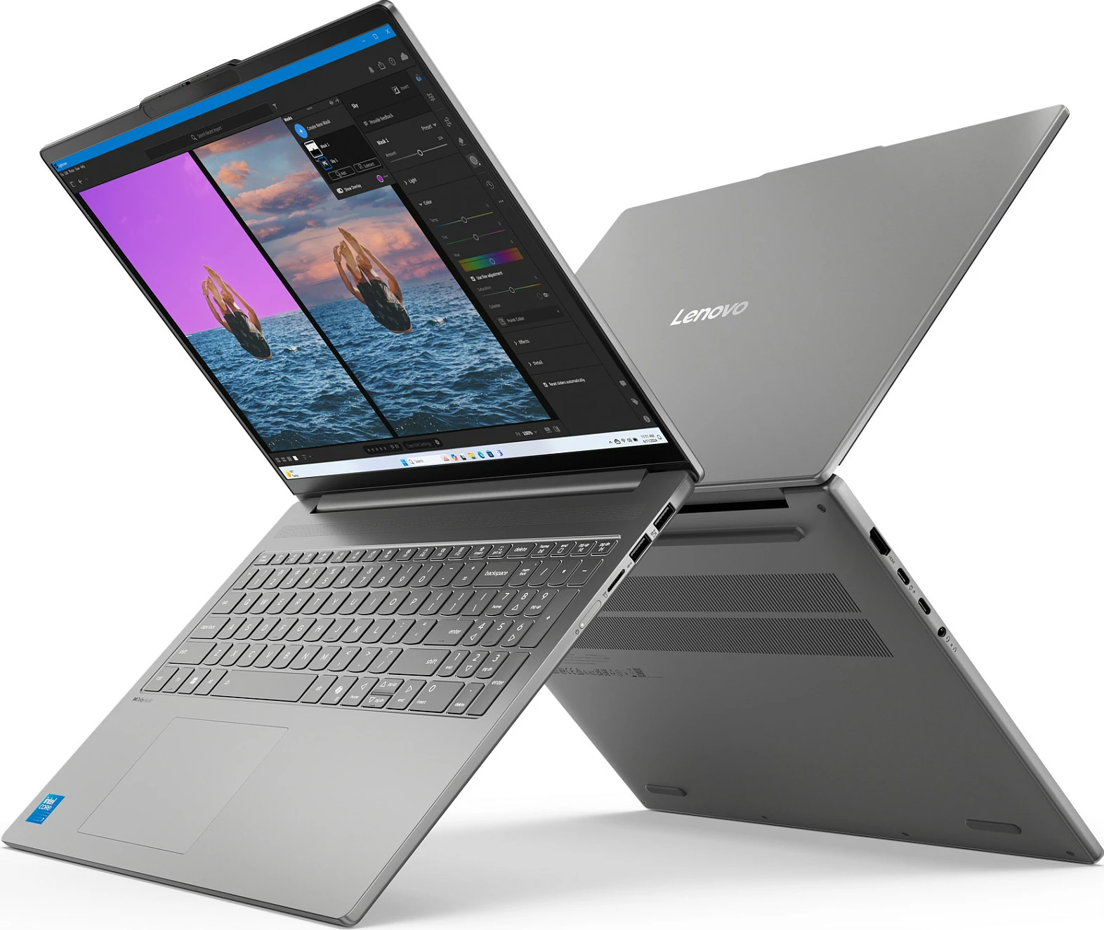 Laptop Lenovo IdeaPad Slim 5 16IMH10, Core Ultra 5 135H, 24GB RAM, 1TB SSD, 16" 1920x1200, Windows 11 Home, Luna Grey