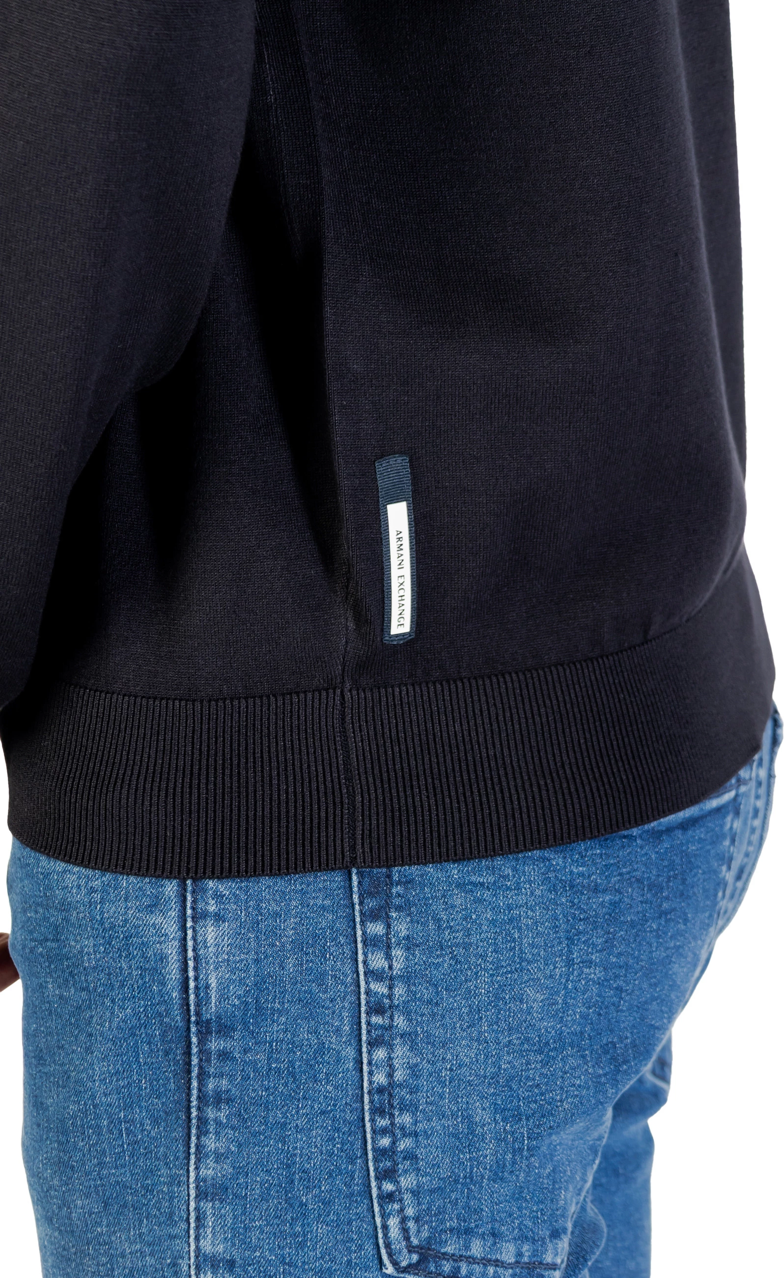 Xhemper për meshkuj Armani Exchange PULLOVER XM001278 AF10454, blu e errët [Madhësia: XXL]