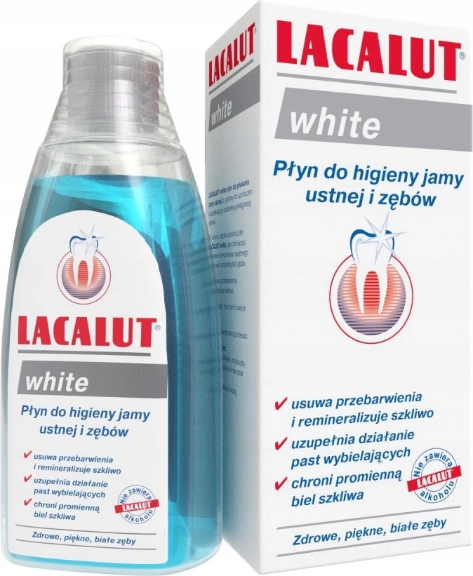 Lëng për shpëlarje goje Lacalut White, unisex, 300ml