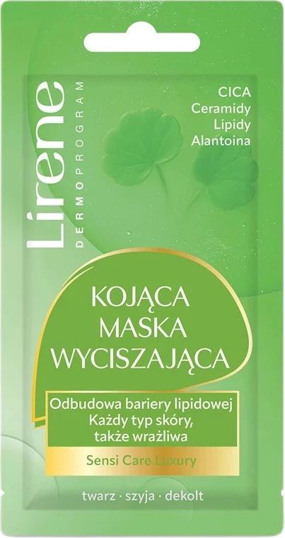 Maskë fytyre për femra Lirene Soothing Calming Mask 8ml