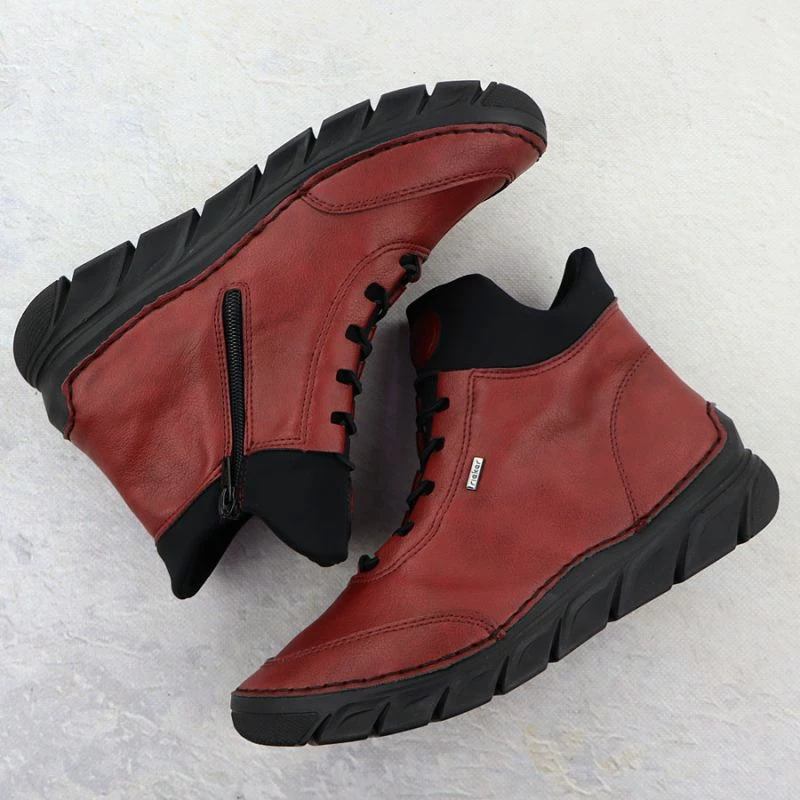 Çizme të shkurtra për femra Rieker 55069-35, të zeza
