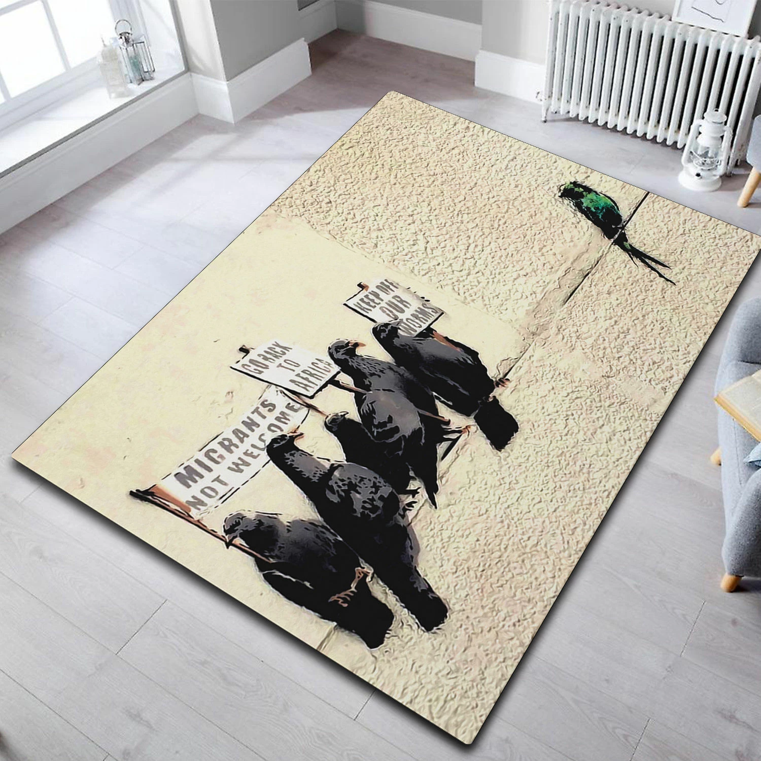 Qilim për korridor, dizajn Hypnose, Dandelion, 100x150cm