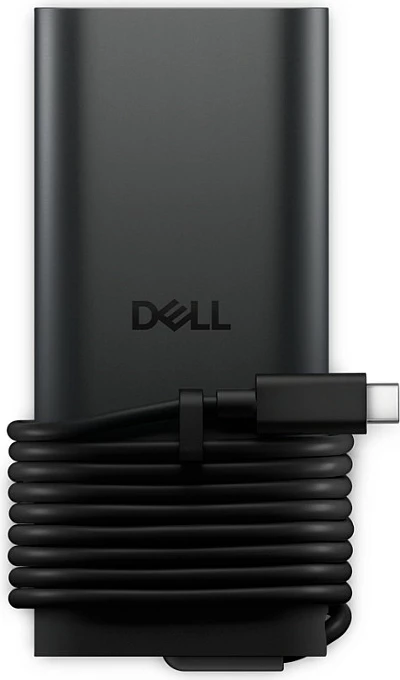 Adaptër rryme për laptop Dell 130W USB-C, 20V 10.5A, me kabllo EURO, i zi