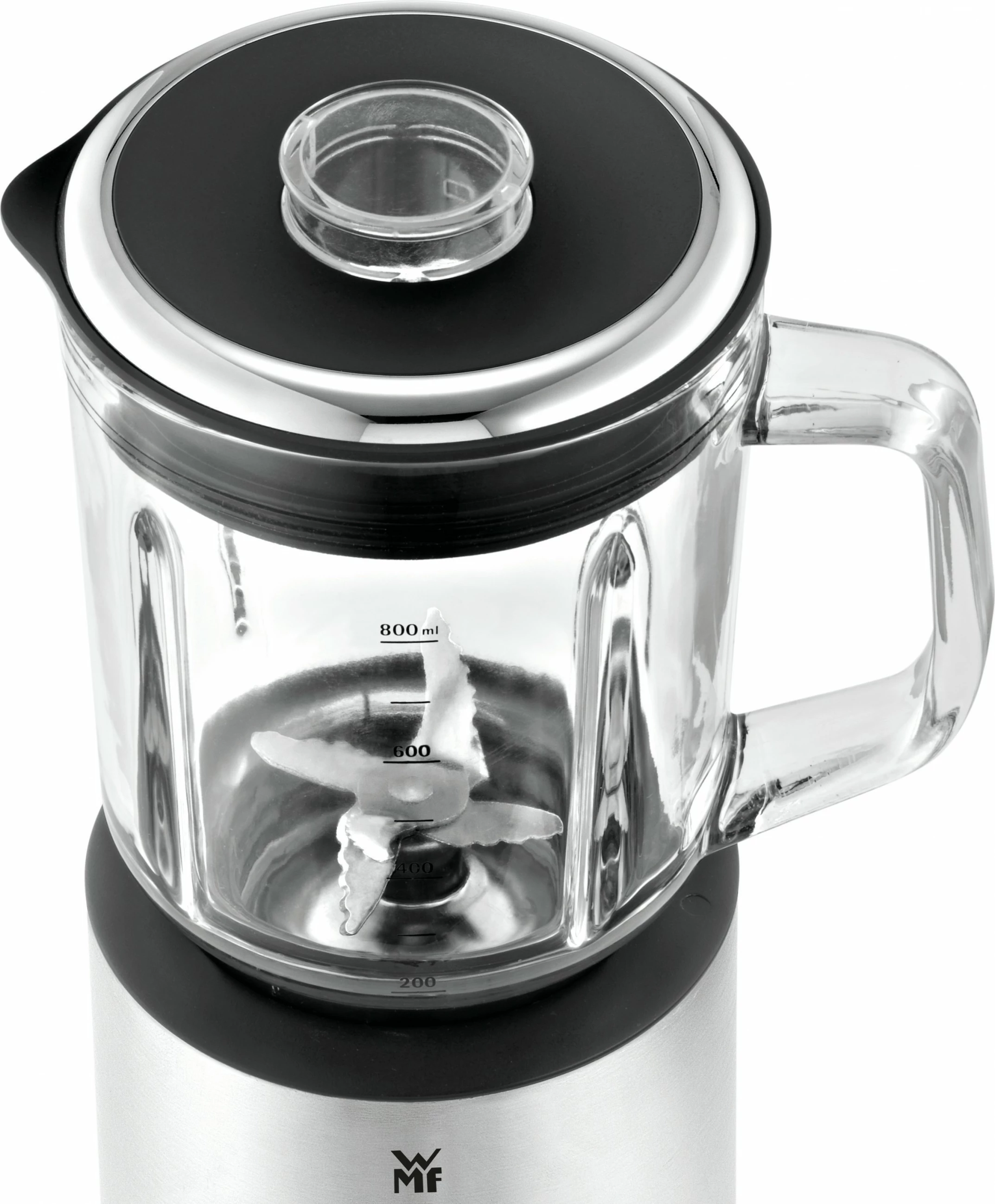 Blender tavoline WMF KITCHENminis 0416490011, 0.8L, 400W, inox, zi