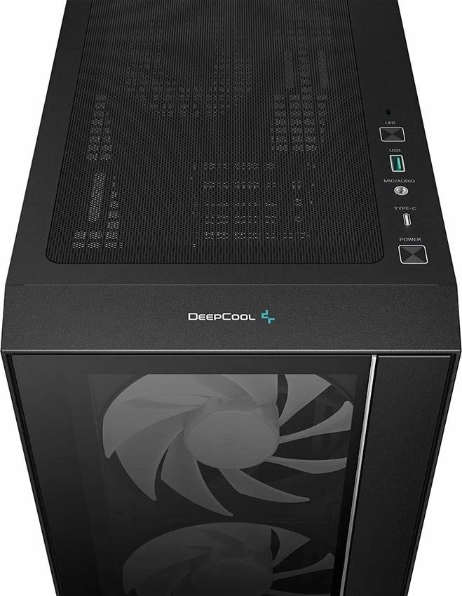Kasë Deepcool Matrexx 55 V4 C (R-MATREXX55-BCADA4-G-4) Midi Tower ATX, ARGB, pa furnizues rryme, e zezë