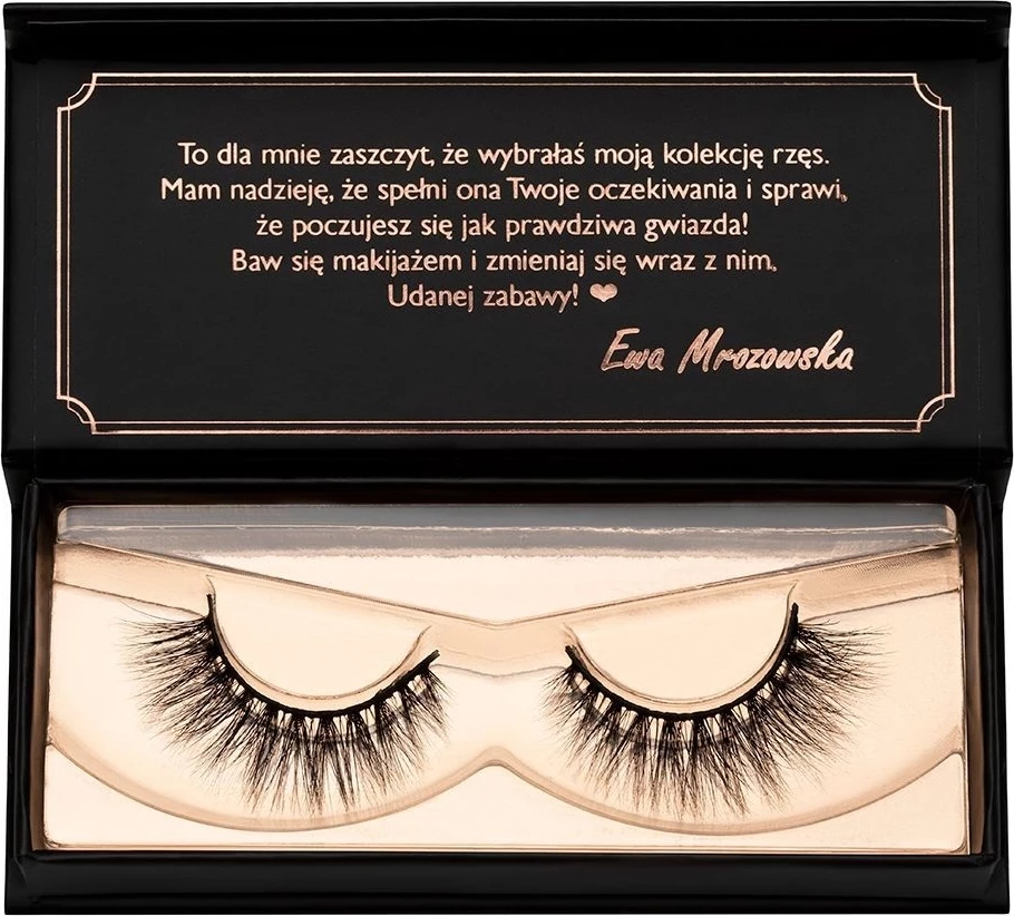 Qerpikë të rremë Lash Me Up! Cat Power 1 palë ngjyrë natyrale e zezë