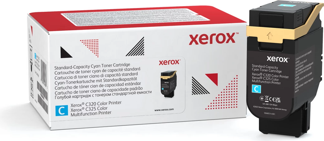 Toner Xerox 006R04820, Standard Capacity, Cyan