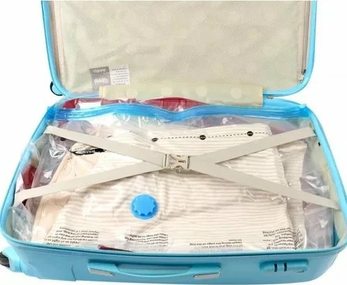 Qese vakumi Ruhhy 23538, set 10 copë madhësi të ndryshme, transparente/kalter