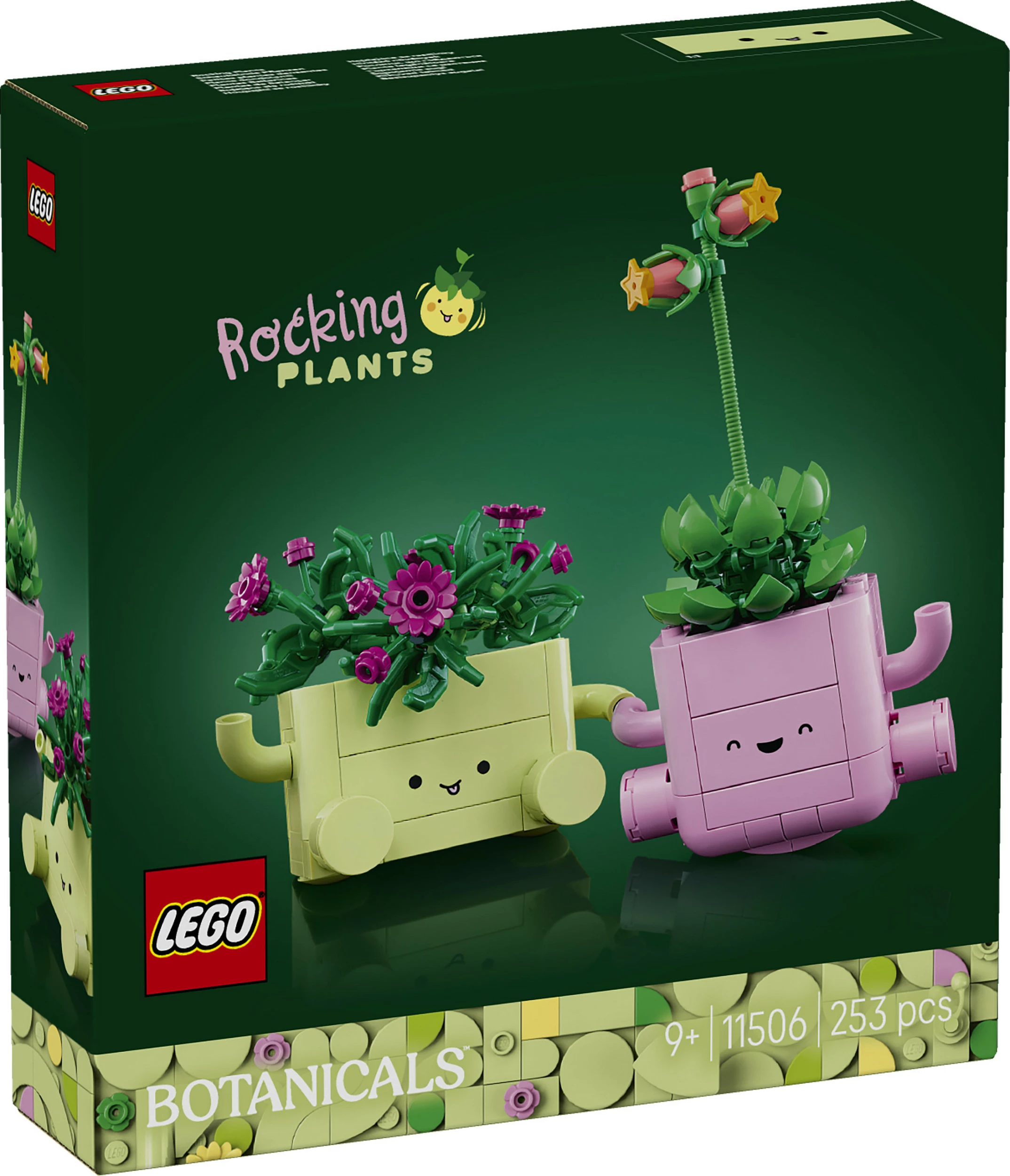 Set LEGO Botanicals Rocking Plants 11506, 253 copë, multikolor