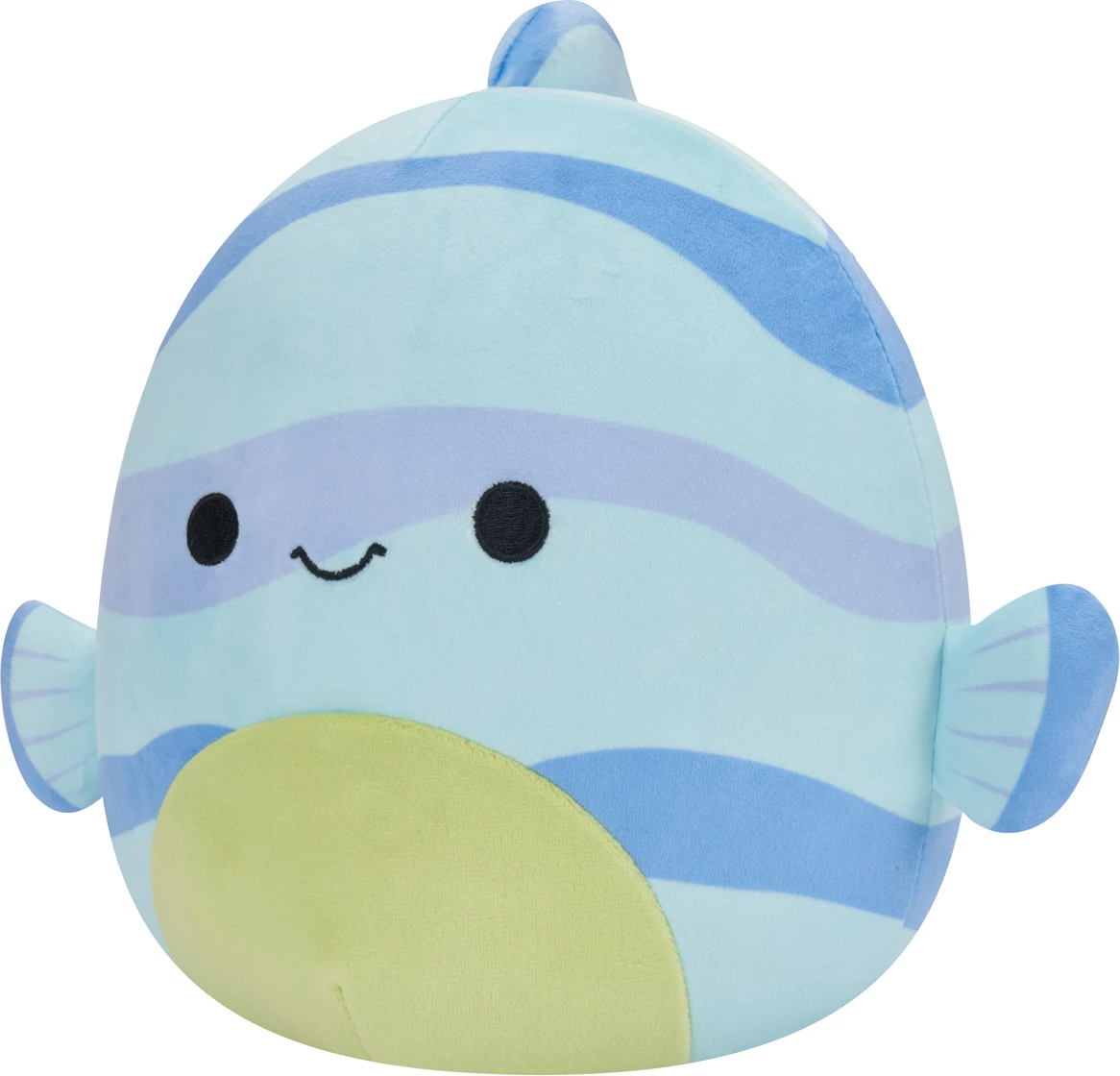 Original Squishmallows 7.5' Soft Toy - Leland the Blue Striped Fish