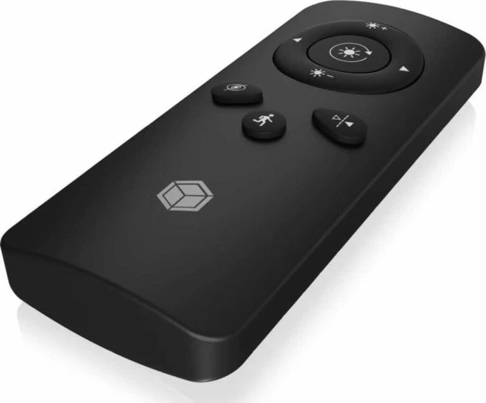 Webkamerë ICYBOX IB-CAM502-HD Full HD 1080p 30fps, AI auto-tracking 350°, mikrofon stereo, USB 1.70 m, me telekomandë, e zezë, set 2 copë