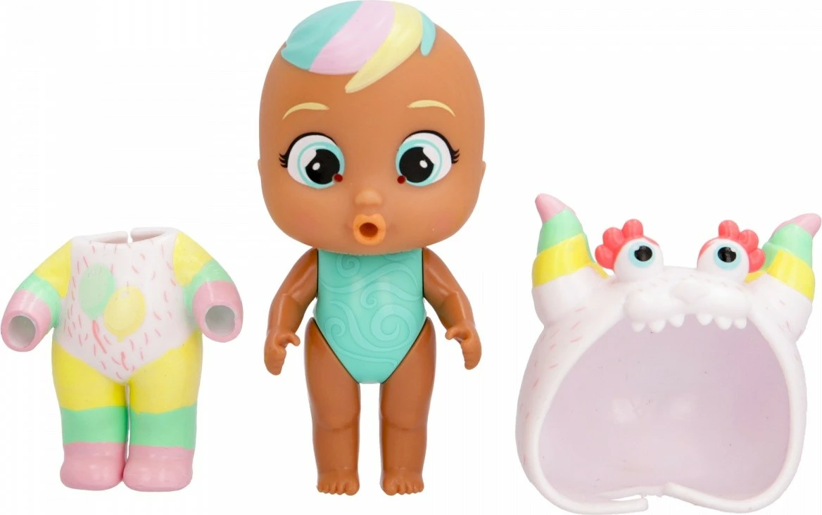 Kukull Cry Babies Stars Jumpy Monsters Nunu, me aksesorë, për fëmijë