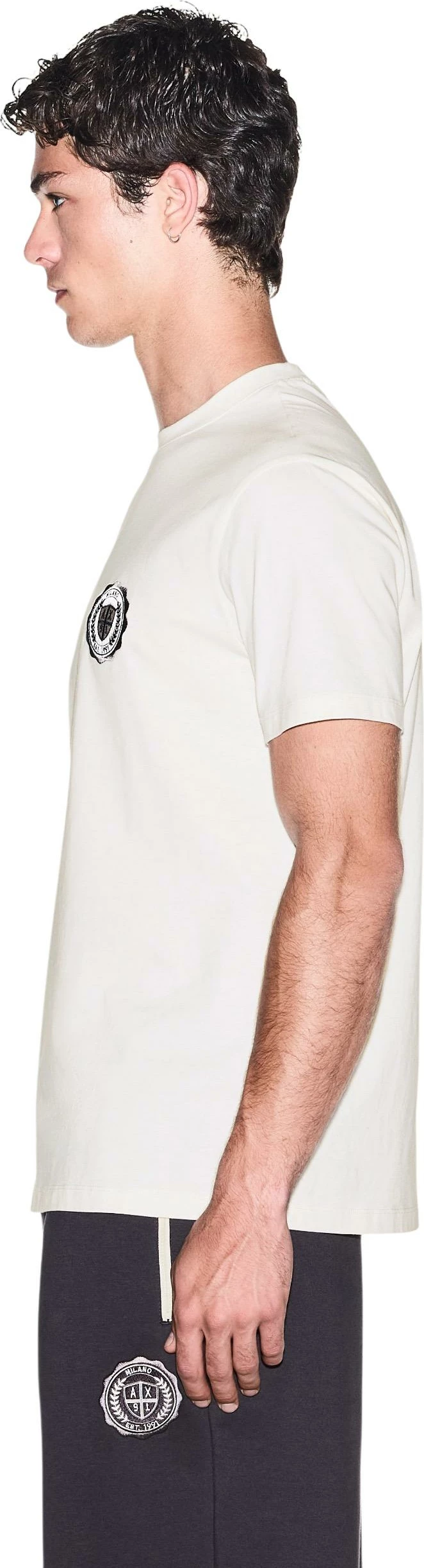 Maicë për meshkuj Armani Exchange XM003078 AF10361, e bardhë [Madhësia: XXL]