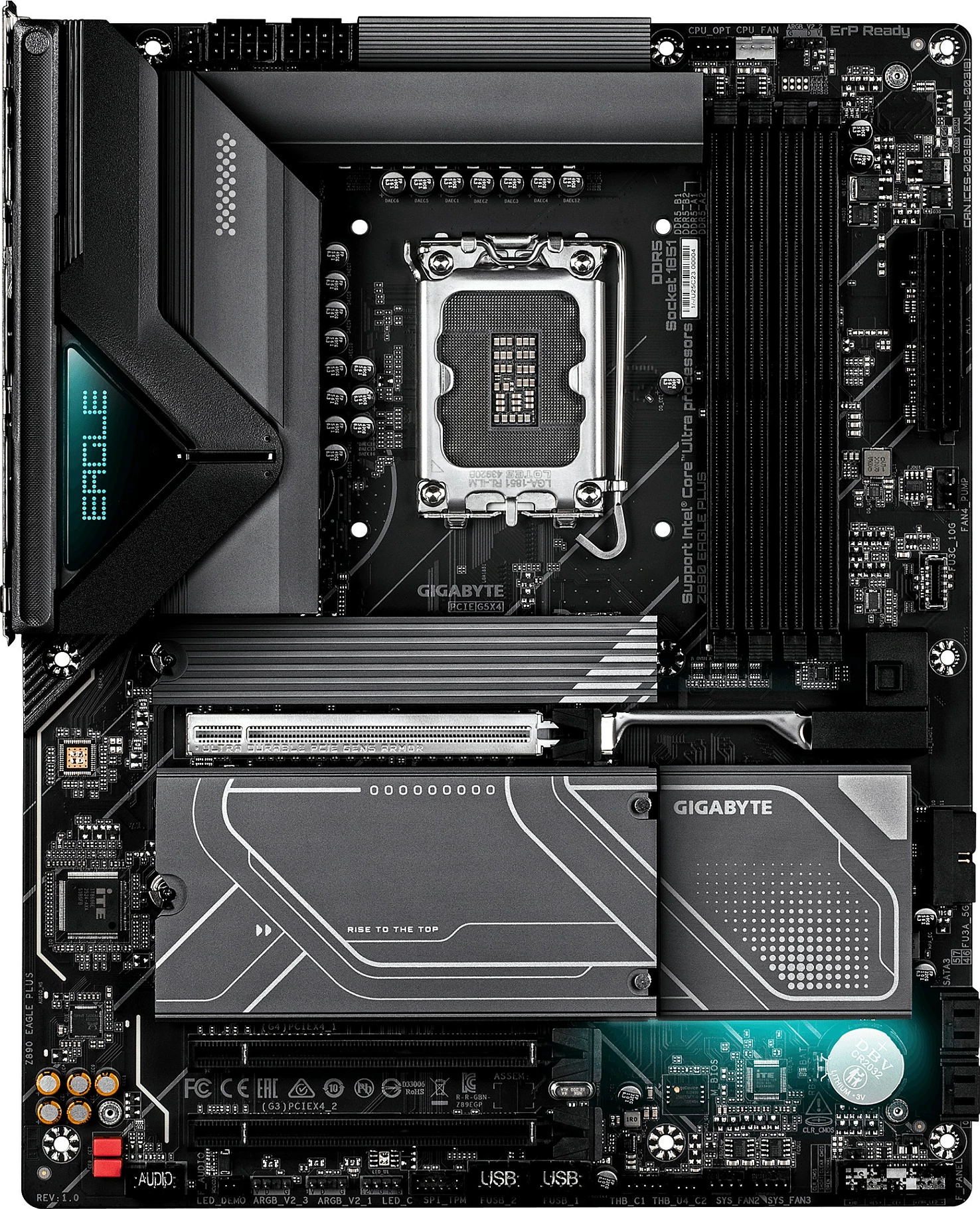 Pllakë amë Gigabyte Z890 EAGLE PLUS, LGA1851, DisplayPort, e zezë