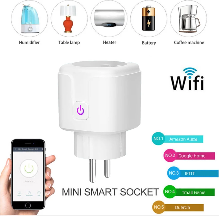 Prizë smart WiFi Moye Voltaic 16A/3520W, e bardhë