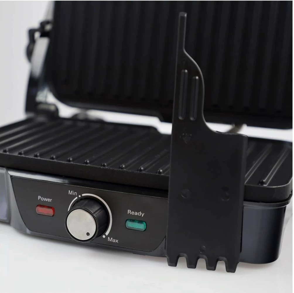 Grill tavoline Melissa 16240108, 1600W, ngjyrë argjend-gri