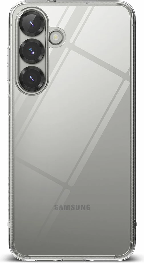 Mbështjellës Ringke Fusion për Samsung Galaxy S25+, Transparent