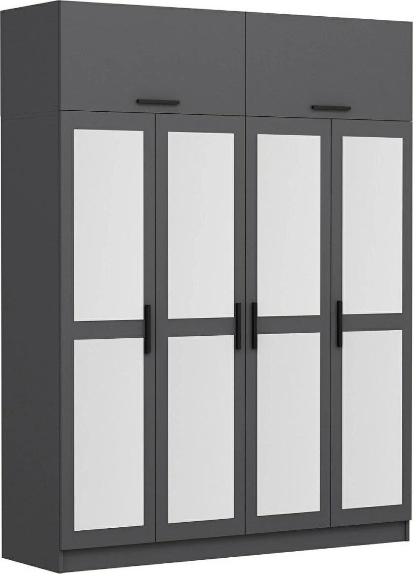 Dollap Skye Decor, ngjyrë antracit, Kale - 5275