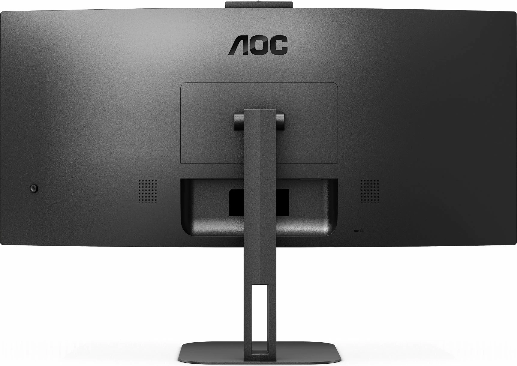 Monitor AOC CU34V5CW 34\" UWQHD 3440x1440 100Hz VA i lakuar 21:9 me USB-C PD 65W, webcam Windows Hello, altoparlantë, i zi