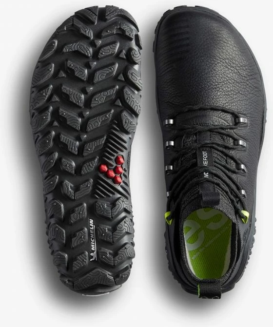 Atlete hiking për femra Vivobarefoot, të zeza