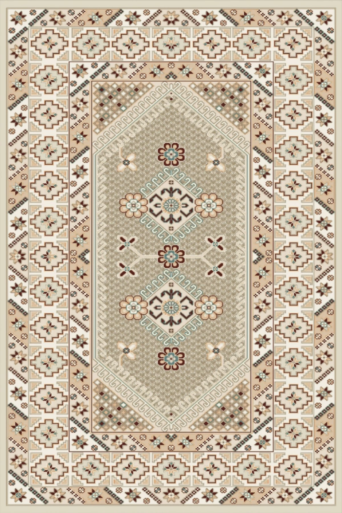 Qilim për korridor, shumëngjyrësh, Conceptum Hypnose, CT-1068, 80x150cm