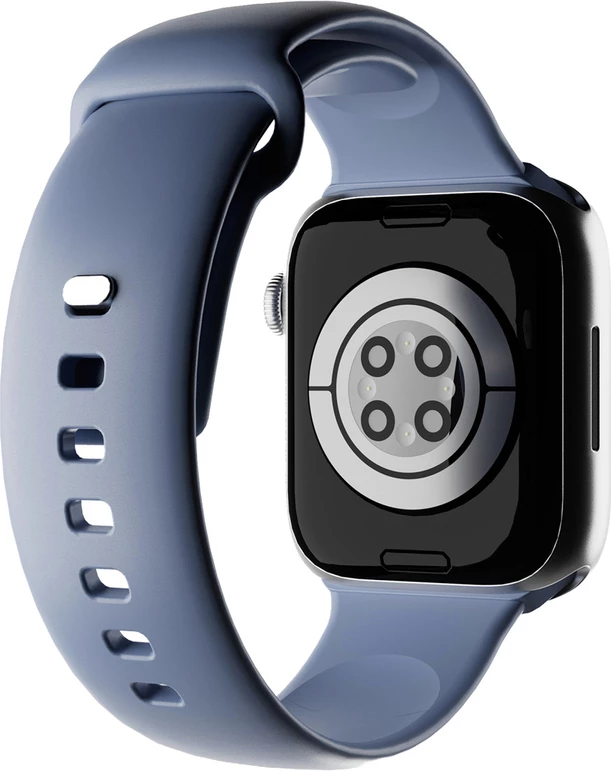 Rrip për Apple Watch, Puro, Icon, 38/40/41/42 mm, silikon, blu, set 2 rripa (S/M, M/L)