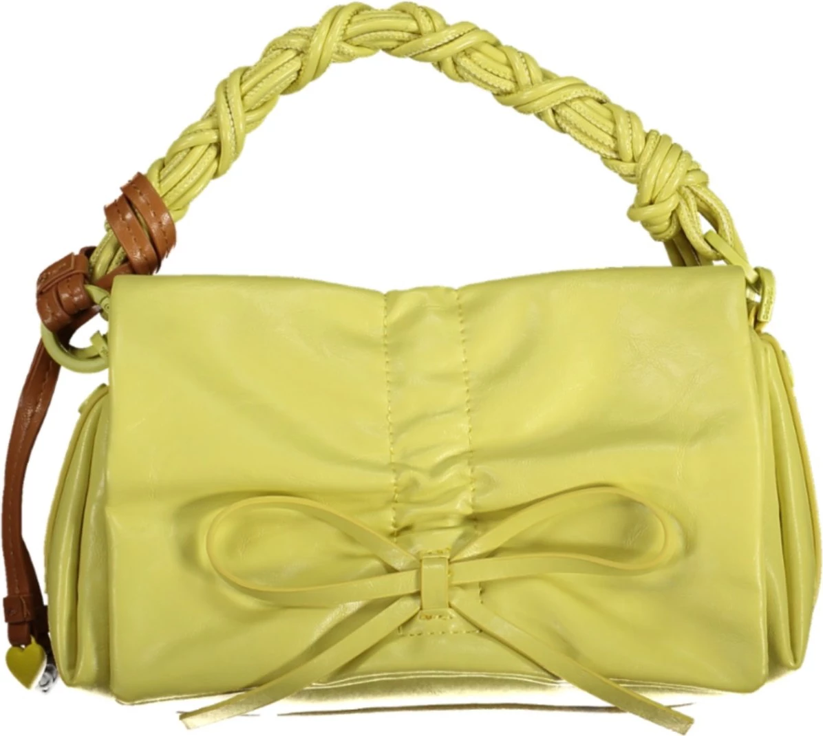 Çantë për femra DESIGUAL Rodio Naron Mini Flap Bag, e verdhë