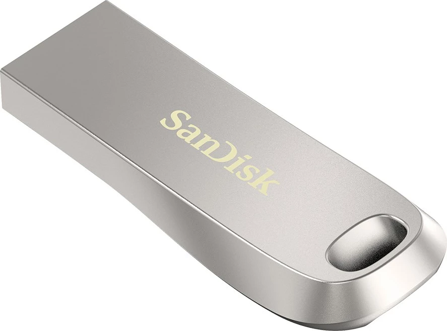 USB Flash Drive SanDisk Ultra Luxe, 32GB, argjend