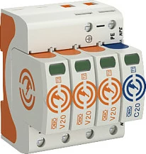 Mbrojtës nga mbitensioni OBO Bettermann SurgeController V20-3+NPE-280, 3P+NPE, 280V