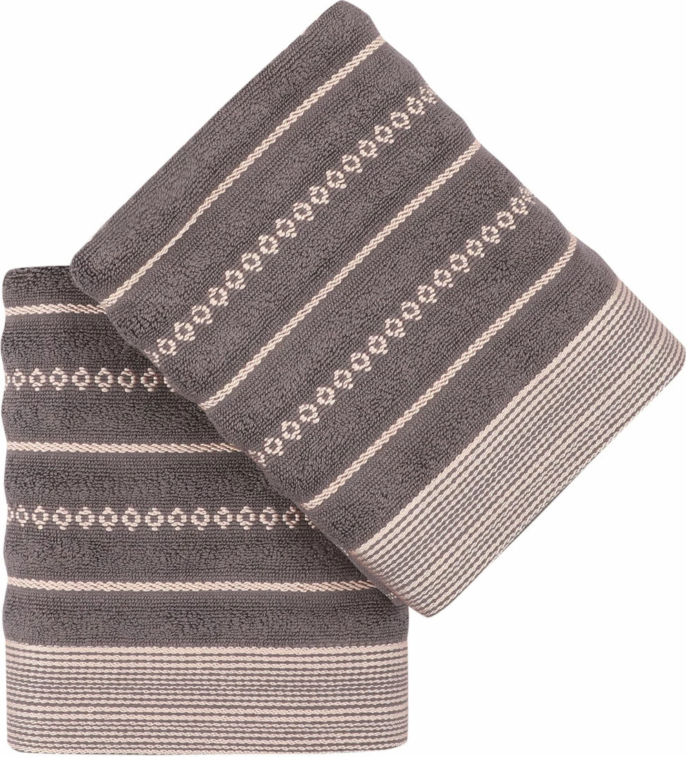 Set peshqirësh duarsh (2 copë), Mijölnir, Bombeli, e zezë