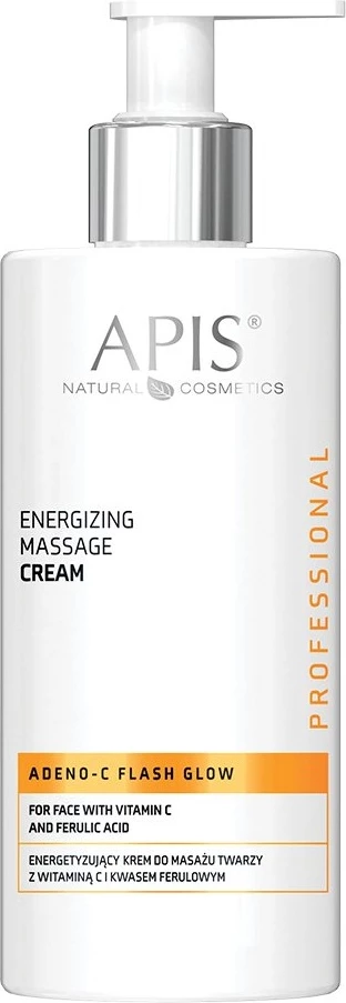 Krem për masazh fytyre APIS Adeno-C Flash Glow për femra, 300ml