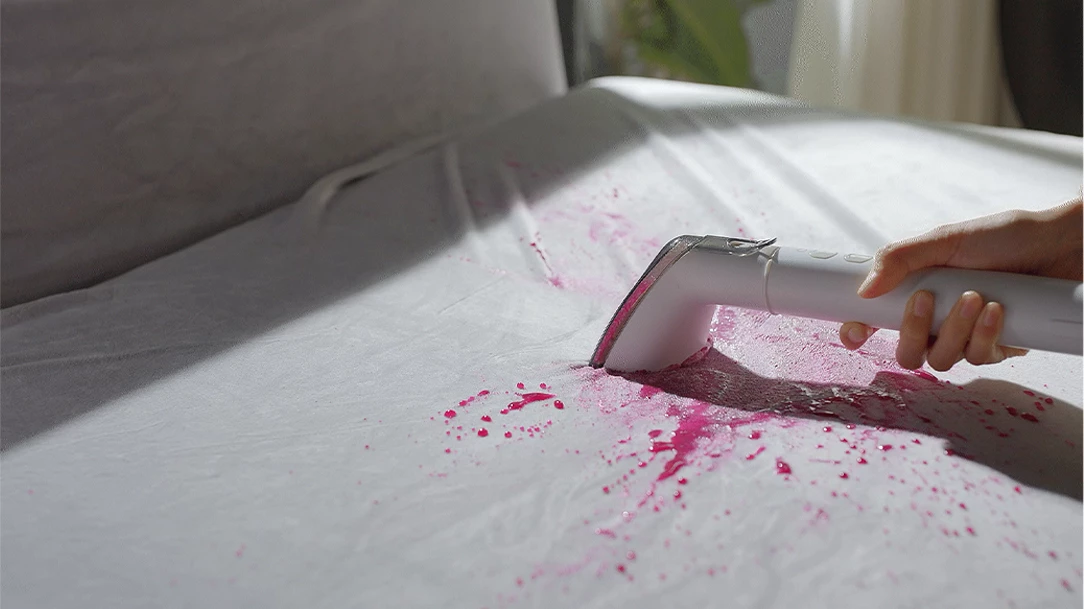 Pastrues i thellë me avull Bear SC3, 1700 W, 12 kPa, rezervuar 1.0 L/1.5 L, i bardhë