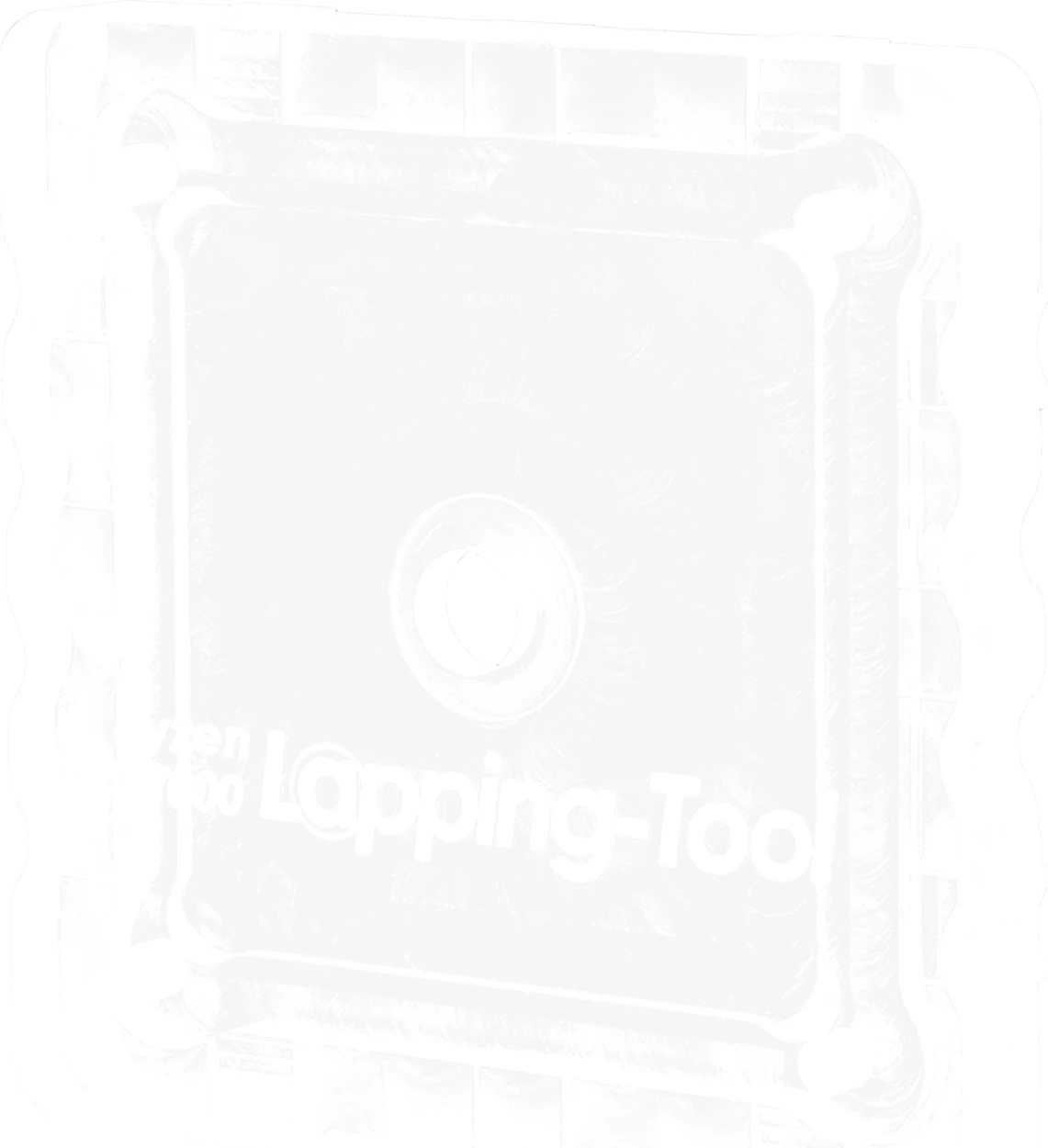 Vegël lapping Thermal Grizzly Ryzen 7000 Lapping Tool, transparente