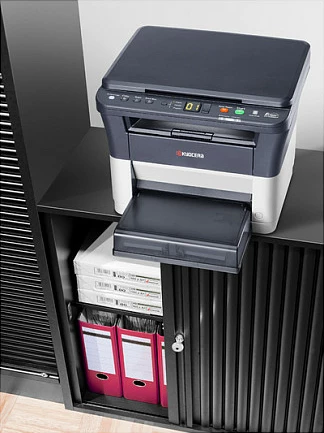 Printer multifunksional Kyocera ECOSYS FS-1325MFP, laser mono A4, duplex, ADF, Ethernet, zi/bardhë