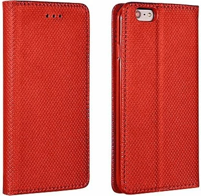 Mbështjellës flip me magnet HAVANA për Samsung Galaxy A80/A805, MPN 8845, e kuqe