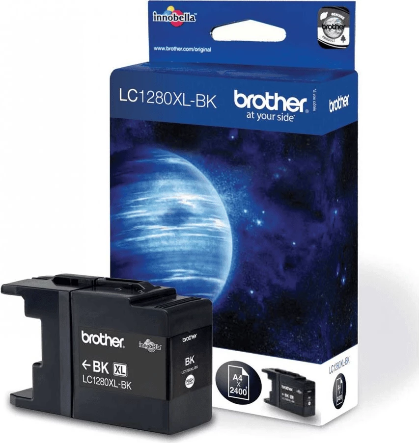 Patron boje, Brother LC1280XLBK, XL 2400 faqe, i zi