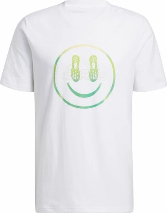 Maicë për meshkuj adidas, e bardhë