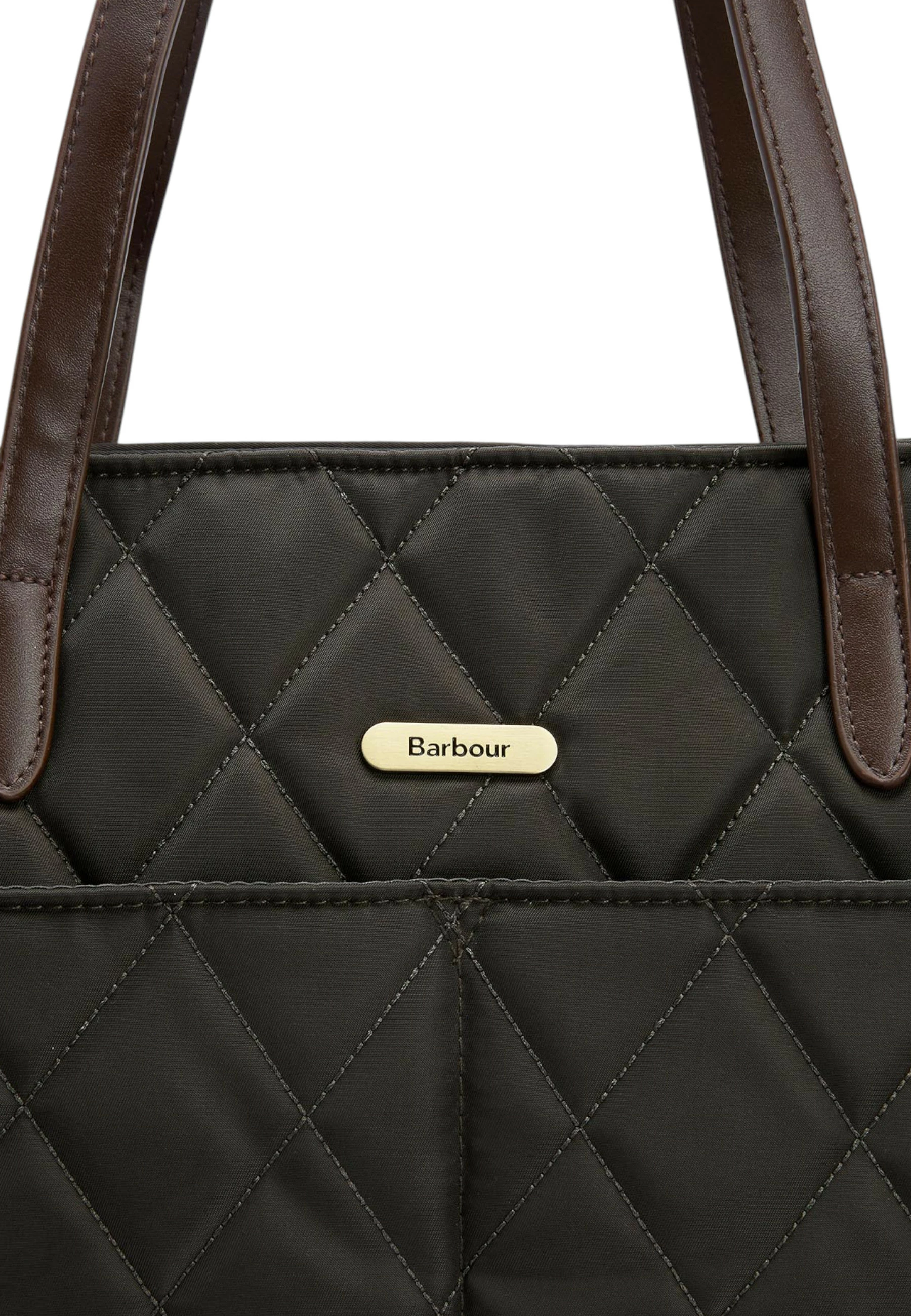 Çantë tote për femra Barbour LBA0395, e gjelbër ulliri