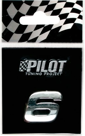 Shkronja Dekor Ngjitese 6 Type-1 18mm