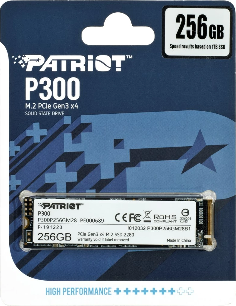 SSD Patriot Memory, P300 M.2, 256GB