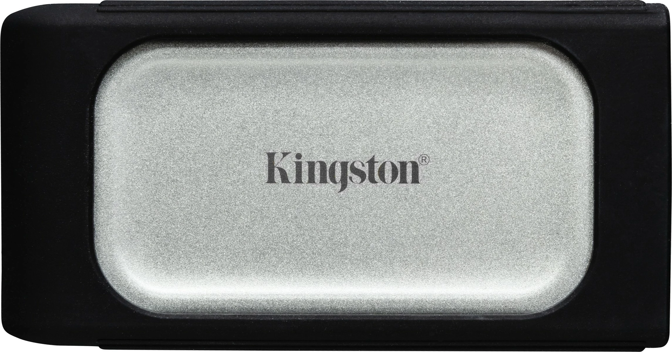 SSD portabël Kingston XS2000, 1 TB, USB Type-C, i zi, argjendtë