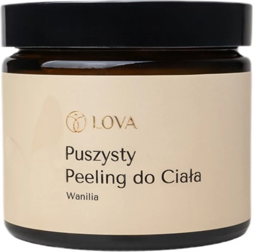 Scrub për trup për femra LOVA Fluffy Vanilla, 250ml