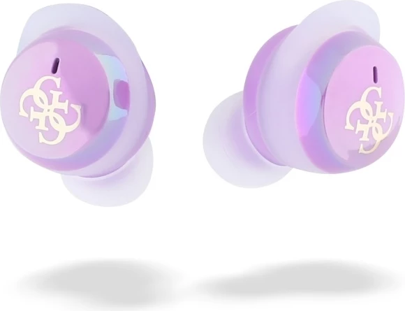 Kufje Guess 4G Printed Logo Bluetooth TWS me docking station, Violet