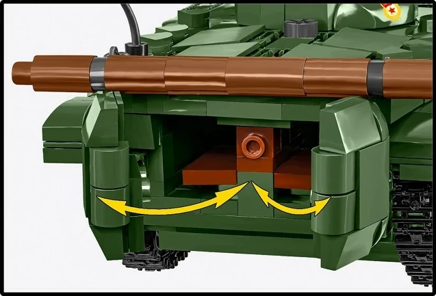 Set blloqe ndërtimi, COBI, BMP-1 2631, 758 pjesë, shkallë 1:35, jeshile