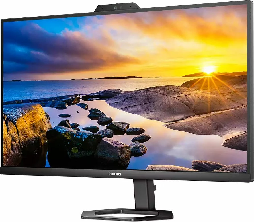 Monitor Philips E-line 27E1N5600HE/00 27" WQHD IPS 75Hz USB-C me webcam 5MP, i zi