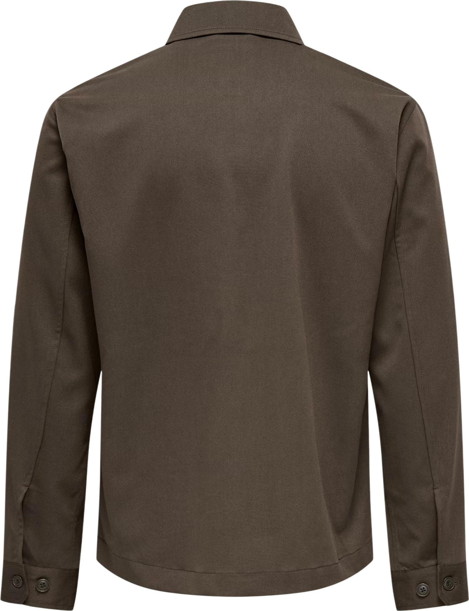 Këmishë overshirt për meshkuj Only & Sons Onsmiro Reg 0346, kafe [Madhësia: S]