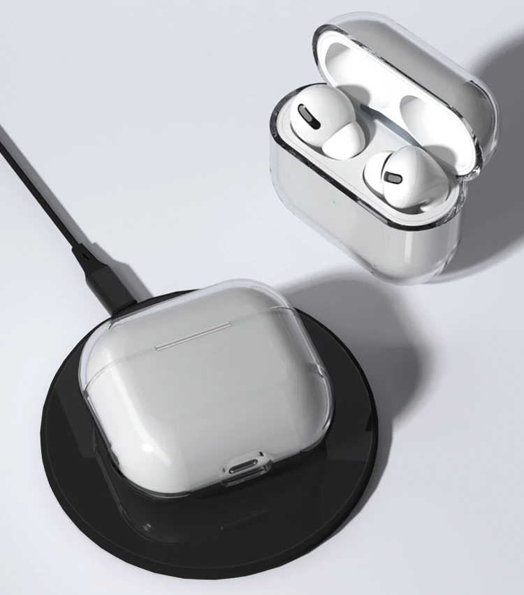 Mbështjellës Hurtel për AirPods Pro, transparent, për kufje