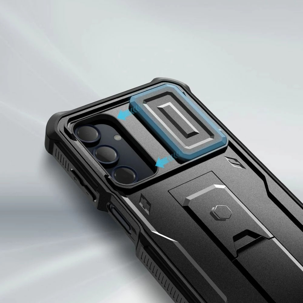 Mbështjellës Tech-Protect Kevlar Cam+ për Samsung Galaxy A16, i zi