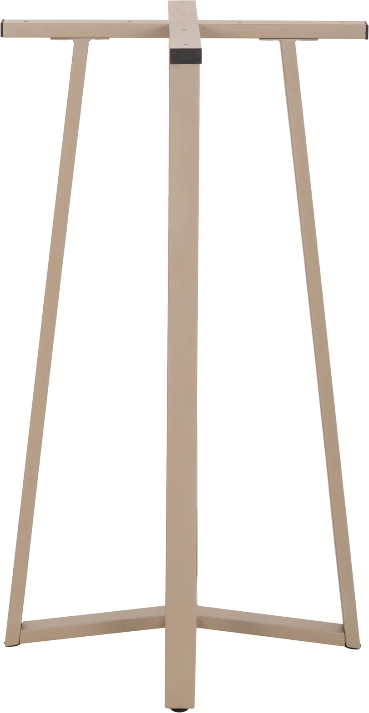 Baza e tavolinës për bar, lartësi mesatare, metal matte cappuccino, FH477.25, 50x50x90cm