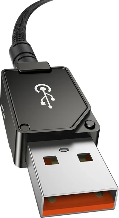 Kabllo USB Baseus Unbreakable, USB A në USB C, 2 m, 100 W, E zezë